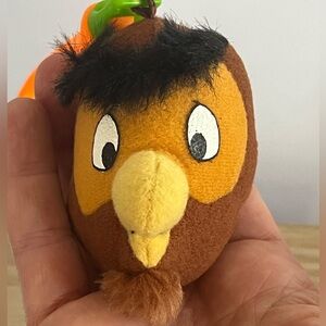 Owl Winnie The Pooh Plush Keychain Backpack Bag Clip McDonald's Toy 1999”